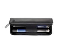 Etui En Cuir-2 Instr.D'écrit. Tg21z-Noir