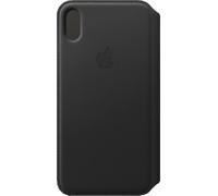 Authentique / Original Apple IPHONE XS Max Cuir Étui Folio Housse - Noir - Neuf