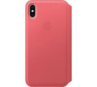Étui en cuir Apple Folio pour l'Apple iPhone Xs Max - Rose pivoine