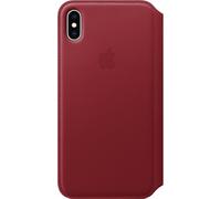 Étui en cuir Apple Folio pour l'Apple iPhone Xs Max - Rouge