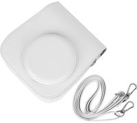 Etui en cuir avec bandoulière pour Fujifilm Instax Mini 11 Camerawhite
