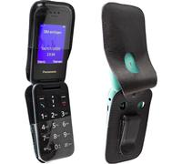 Etui en cuir avec clip ceinture pour Panasonic KX-TU400