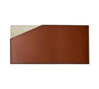 Étui en cuir avec clip pour espèces - Étui pour porte-carte, poche pour billets de banque | Design de corps ultra-léger, stockage simplifié des paiements, marron, riferimento alla