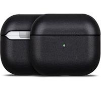 Étui en Cuir Compatible avec Apple AirPods (3¿ génération) - Fabriqué à la Main avec du véritable Cuir - Cover Protection AirPods 3 - Coque Housse AirPods 3 Cuir - Noir Case
