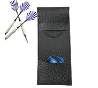 Étui en Cuir de fléchette, étui de Transport PU Dart - Stockage extérieur léger,Conteneur d'organisateur à fléchettes à la Mode pour la Maison, l'école, Les Voyages, l'intérieur, Le Plein air