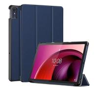 Étui en Cuir de Luxe for Tablette Lenovo Tab K10 Pro 5G 10,6 Pouces TB-223FC 2023, Coque Rigide Antichoc(Dark Blue)