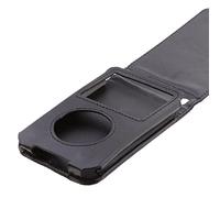 Étui en cuir de qualité supérieure pour iPod Classic 30 Go, 60 Go, 80 Go, 120 Go 6ème génération, noir