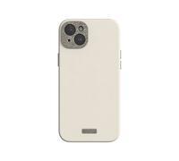 Moshi Coque MagSafe pour iPhone 15 Plus – Cuir Napa ultra renforcée Blanc