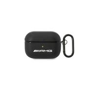 Étui en cuir noir AMG pour AirPods Pro