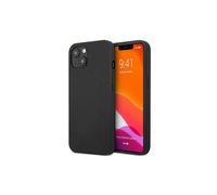 Étui en cuir noir AMG pour iPhone 14