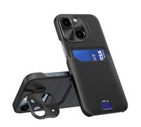 Étui en cuir noir pour Samsung Galaxy S23