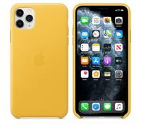 Étui En Cuir Officiel Pour Apple iPhone 11 Pro Max - Citron Meyer (Jaune)