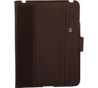 Étui en cuir Piquadro Vibe pour iPad 2 avec support 25 cm marron