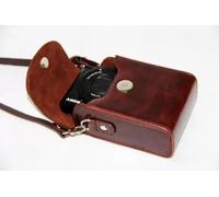 Étui en cuir pour appareil photo,housse pour SONY DSC-RX100 RX100 VII VI VA V IV III II 7 6 5 4 3 2 RX100M6 RX100M5 RX100M4 RX100M3 RX100M7 - Type Coffee
