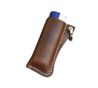 Étui en Cuir pour Briquet - Protection de électronique avec Porte-clés Étui de Protection en Cuir Crazy Horse | Rangement pour Briquet électronique, Porte-clés, Portable, Housse de Pro