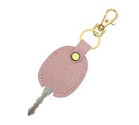 Étui en cuir pour e voiture - Porte-clés vintage élégant Noir/rose | Protection de clé pour télécommande de voiture, accessoire vintage élégant, organiseur de poche, pour homme et femme