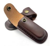 Étui en Cuir pour Couteau Pliant - Gaine Porte-Cuir Sac Fourreau pour Couteaux de l'Armée Suisse et Tactiques Pliables