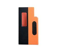 Étui en cuir pour dongle Shanling UA7 Noir/orange