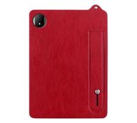 Étui en Cuir PU avec Support for Huawei Honor Pad X7 8,7 Pouces JMS-W09/L09 2025, Base en TPU Souple avec Support for la Main(Red)