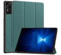 Étui en Cuir PU avec Support for Lenovo Legion Y700 Gen 4 8,8 Pouces TB-322FC 2025, Coque arrière Rigide avec Fonction Veille/réveil Automatique(Dark Green)