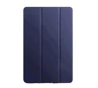Étui en Cuir PU for Tablette Lenovo Yoga Tab 11.1 Pouces TB710FU 2025, Support Pliable magnétique, Coque arrière en TPU(Dark Blue)