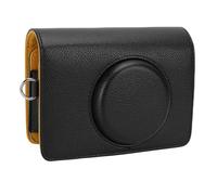 Étui en Cuir PU pour Imprimante D'appareil Photo MS200, Sac de Protection élégant pour Les Amateurs et Les Professionnels de la Photographie (Black)