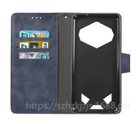 Étui en cuir rétro avec boucle en métal pour Doogee S200 X, housse Conque Fundas, accessoires pour téléphone noir