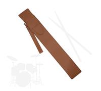 Étui en cuir synthétique pour baguettes, marron, Étui en cuir synthétique pour baguettes