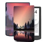 Étui en Cuir TPU pour PocketBook InkPad 4 / Color 3 / Color 2 / Vivlio InkPad 4 7,8" - Smart Slim Folio Cover avec Mise en Veille/Réveil Automatique (HH)