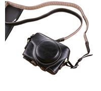Étui en cuir véritable pour appareil photo Sony RX100, protection renforcée grâce à sa construction robuste, léger et idéal pour les voyages