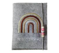 Étui en feutre épais pour certificat de grossesse avec poche de rangement pour certificat de naissance et certificat de naissance