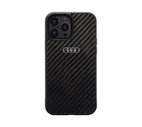 Étui en fibre de carbone Audi, noir - iPhone 14 Pro