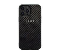 Étui en fibre de carbone Audi, noir - iPhone 14 Pro Max