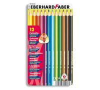 Étui en métal neutre pour 12 crayons de couleur