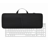 Étui en néoprène de qualité supérieure pour clavier Bluetooth iClever BK10 - Imperméable, résistant à la poussière, aux chocs, pliable et portable avec poignée de transport et sac pour souris