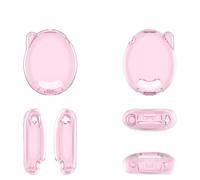 Étui en Plastique pour Tamagotchi Connection, Console de Jeu électronique pour Animaux de Compagnie, Coque Souple antidérapante, Housse Antichoc pour Console de Jeu (étui Seul) (Rose Transparent)