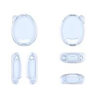 Étui en Plastique pour Tamagotchi Connection, Console de Jeu électronique pour Animaux de Compagnie, Coque Souple antidérapante, Housse Antichoc pour Console de Jeu (étui Seul) (Bleu Transparent)