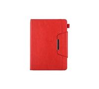 Etui en PU avec boucle et fente stylo pour Apple iPad 5/ Air A1474 A1475 A1476 - Rouge