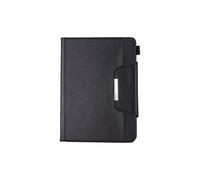 Etui en PU avec boucle et fente stylo pour Apple iPad 6/ Air 2 A1566 A1567 - Noir Noir G