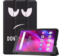 Etui en PU légers, avec support ne me touche pas pour votre Lenovo Tab M7 (3rd Gen)