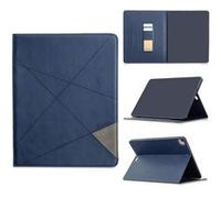 Etui en PU motif géométrique design cool fonction réveil/sommeil automatique bleu pour votre Apple iPad Pro 12.9 pouces (2020)/(2018) Bleu G