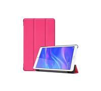 Etui en PU support triple rose pour votre Huawei Honor Pad 5 8.0 pouces