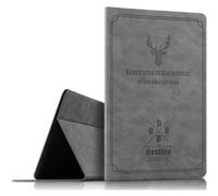 Etui en PU + TPU sommeil de veille de modèle de cerf gris pour votre Huawei MediaPad M6 10.8 pouces