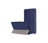 Etui en PU tri-pliure avec support pour votre Samsung Galaxy Tab A T550/T555/P550 9.7 - Bleu foncé