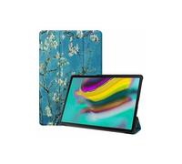 WISETONY® Etui en PU tri-pliure Motif de fleurs avec support pour votre Samsung Galaxy Tab E T560/T561 9.6 Motif