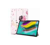 Etui en PU tri-pliure Motif Rose avec support pour votre Samsung Galaxy Tab A T550/T555/P550 9.7