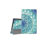 Etui en PU tri-pliure Motif Vert avec support pour votre Samsung Galaxy Tab A T550/T555/P550 9.7