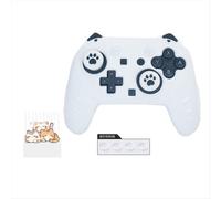 Étui en silicone à oreilles de chat pour manette de jeu Switch 2 Pro, antidérapant et avec capuchon pour joystick.