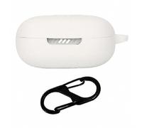 Étui en silicone antichoc avec boucle anti-perte pour écouteurs Bluetooth JBL Live Flex