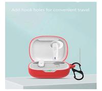 étui en silicone antichoc pour écouteurs Bluetooth JBL Wave 300 TWS, rouge
